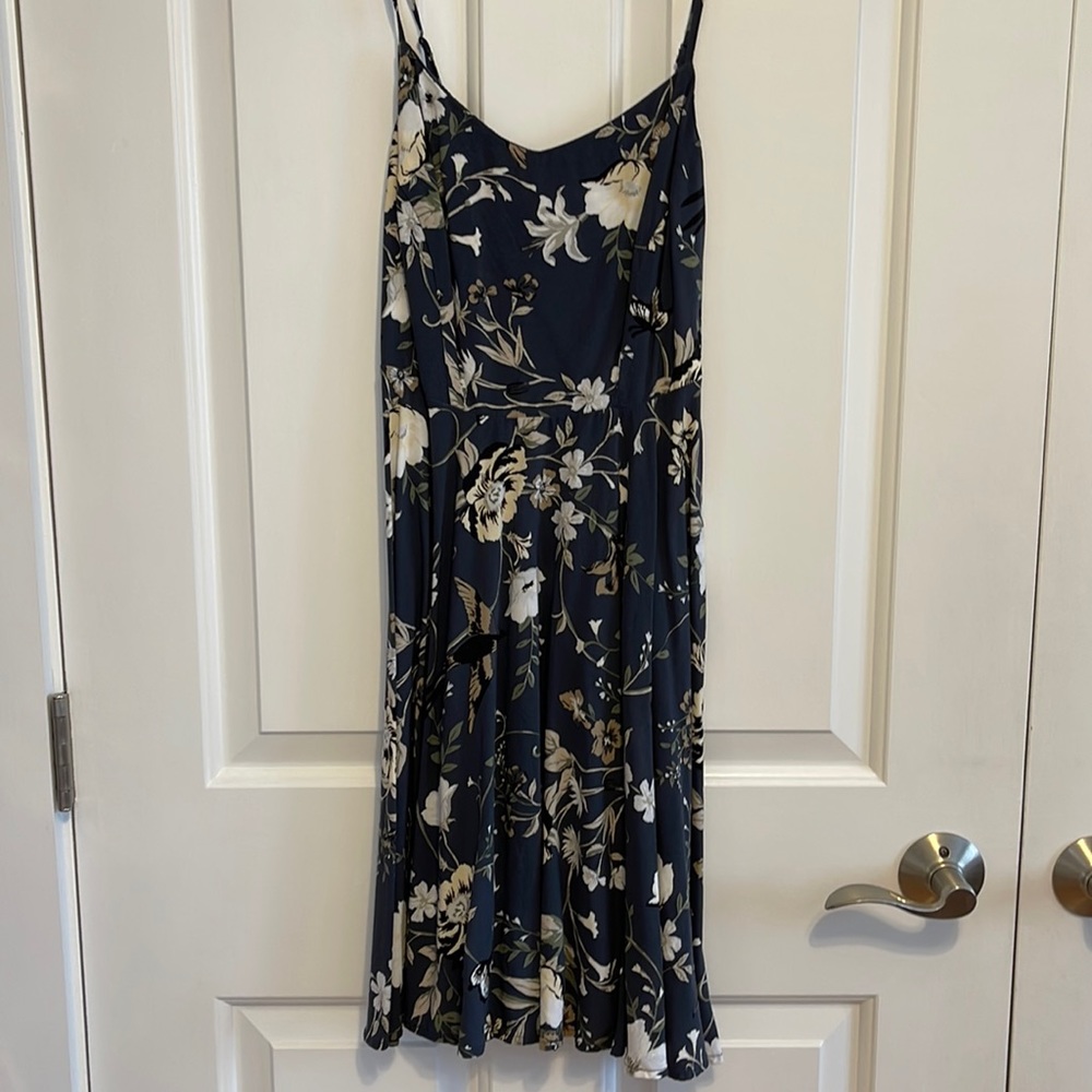 Flower Printed Sun Dress